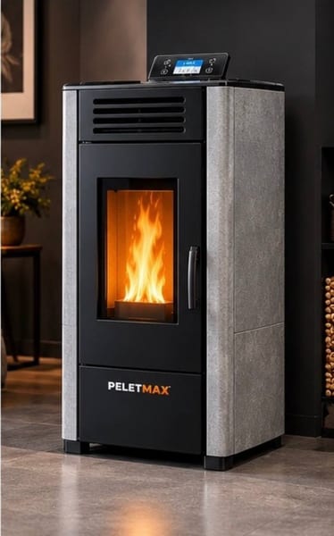 Peletmax Stone 10 kW Doğal Taş Pelet Soba