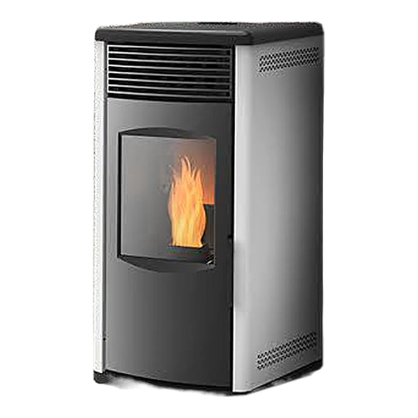 Peletmax Ayaz 7 kW Gümüş Gri Pelet Sobası