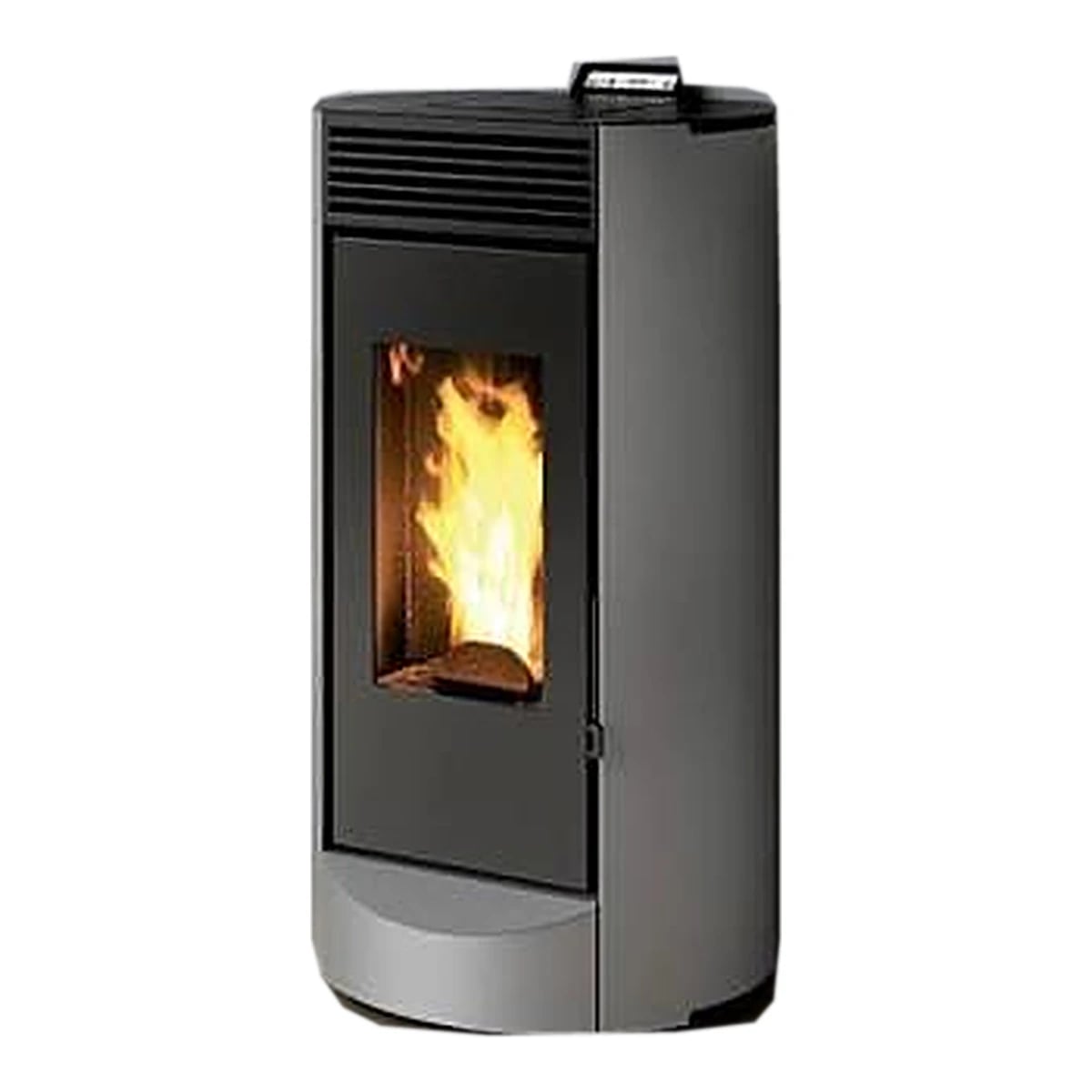 Peletmax Bulut 10 kW Açık Gri Yuvarlak Gövdeli Pelet Sobası