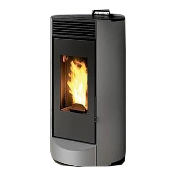 Peletmax Bulut 10 kW Açık Gri Yuvarlak Gövdeli Pelet Sobası