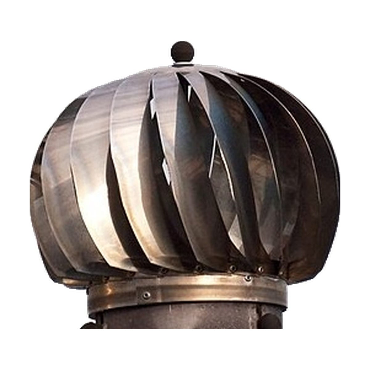 Döner Baca Şapkası (Rüzgar Türbini) 13 cm